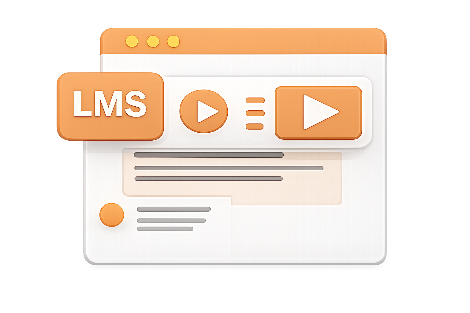 Learning dashboard